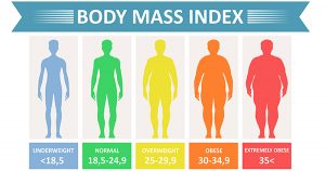 BMI or Index mass body